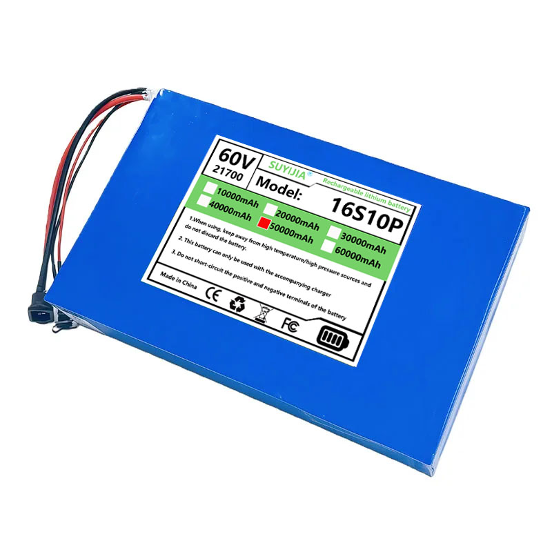 New 60V 50Ah 40Ah 30Ah 20Ah 15 - 60V 50Ah Electric Scooter Battery recension och pris