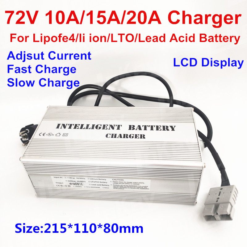 72V 10A 15A 20A 20S 84V li-ion - 84V 20A Smart Charger recension och pris