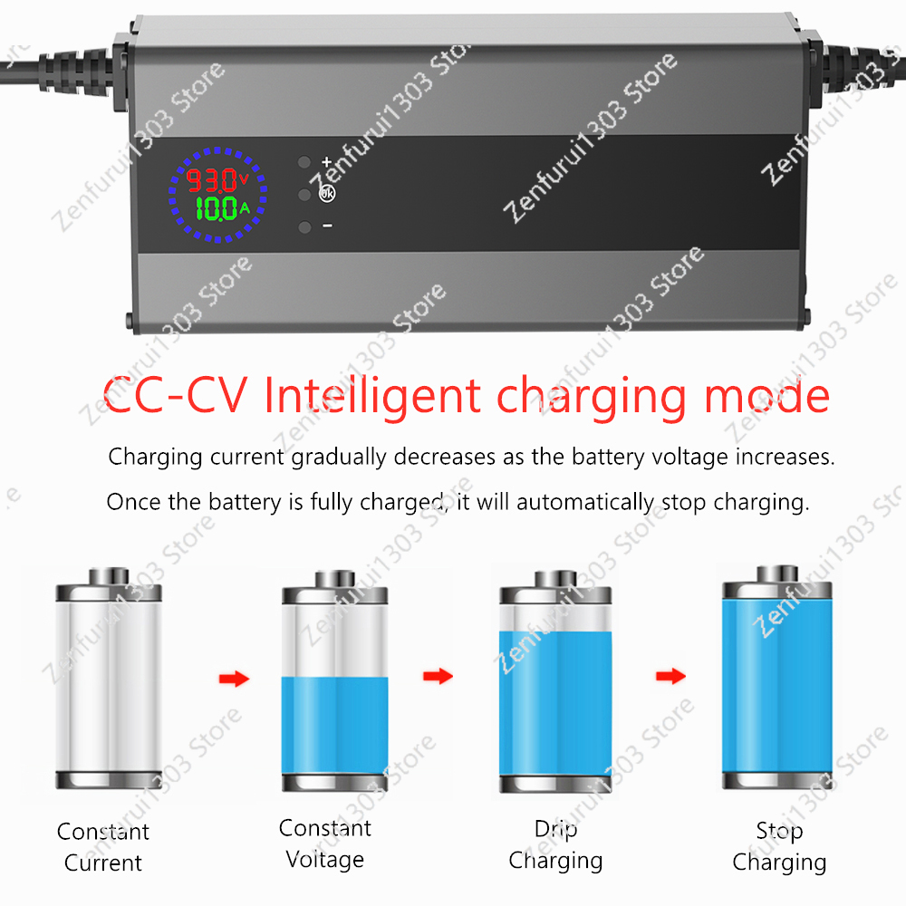 15A Curren Voltage Adjustable  - 72V 15A Fast Charger recension och pris