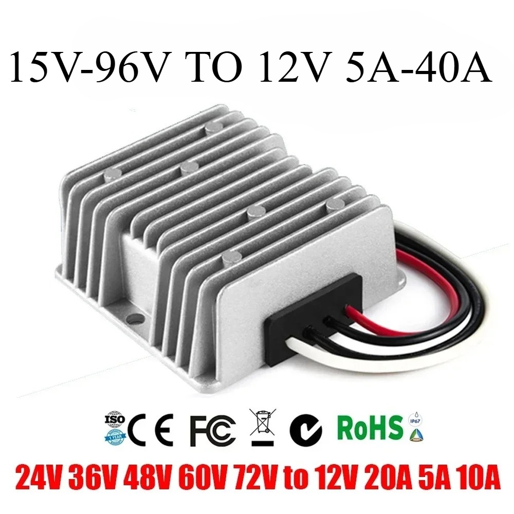 Buck 60V 60V-12V 5A-40A 24V 36 - 72V 15A Fast Charger recension och pris