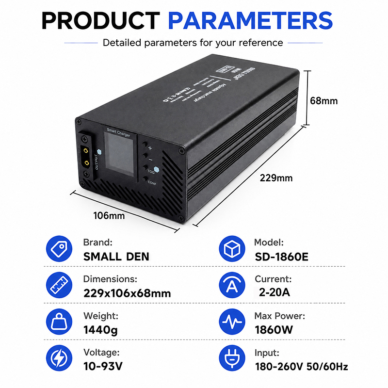 54.6V 67.2V 84V 5A 8A 10A 12A  - 84V 20A Smart Charger recension och pris