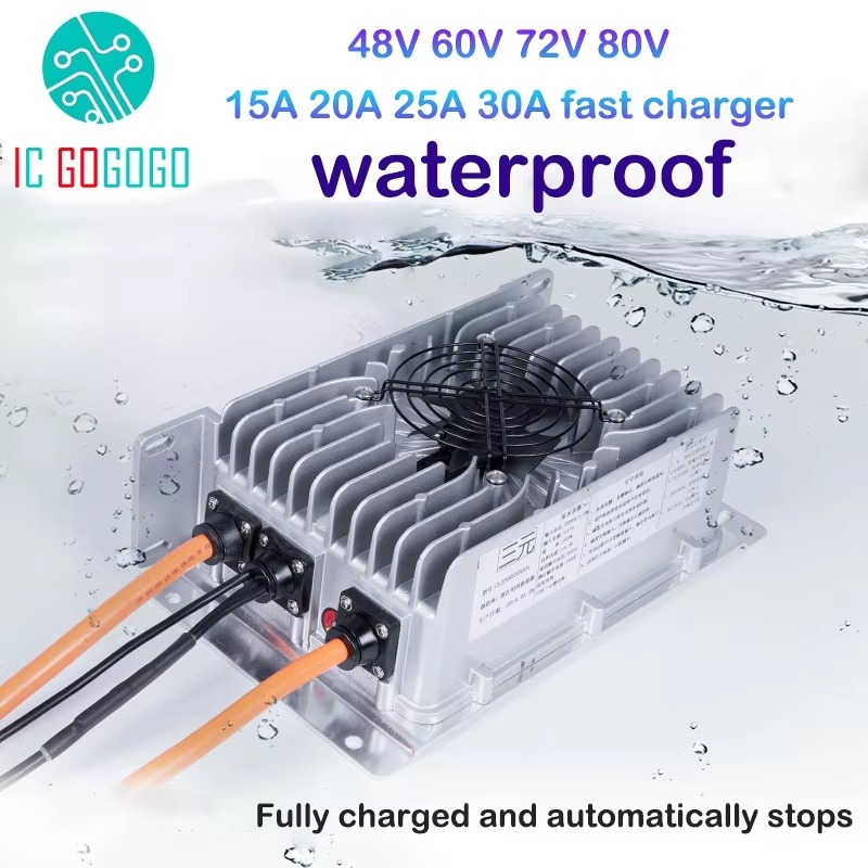 48V 60V 72V 80V Li-ion Lifepo4 - 72V 15A Fast Charger recension och pris
