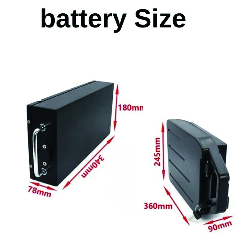 For Harley Battery 60V 20Ah 30 - 60V 50Ah Electric Scooter Battery recension och pris