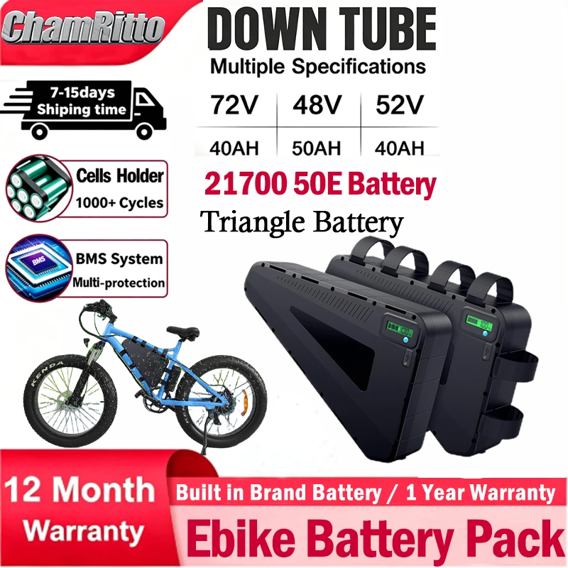 Electric Bicycle 60v 72v Trian - 72V 50Ah 21700 Lithium Battery recension och pris