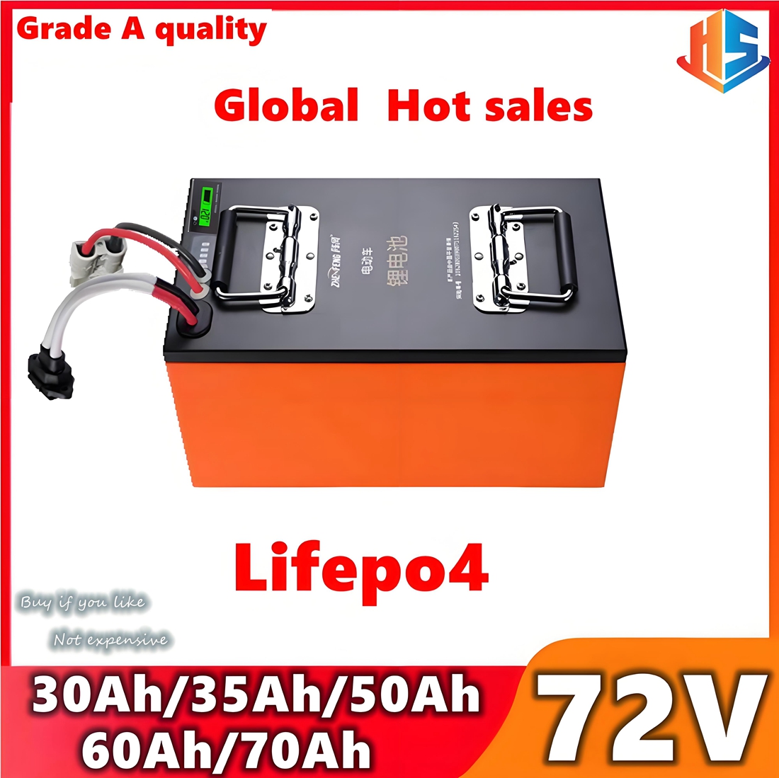 Scooter EV 72V 50Ah 60AH 35AH  - 72V 40Ah Lifepo4 Battery Pack recension och pris