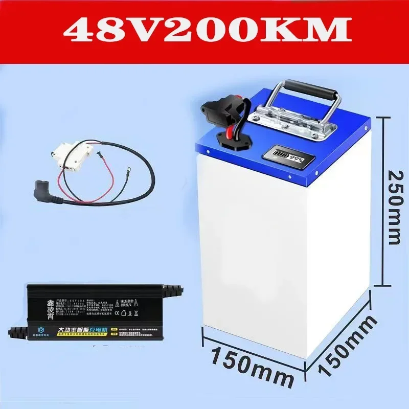 72V 60V 48V Lithium Battery Su - 60V 50Ah Electric Scooter Battery recension och pris