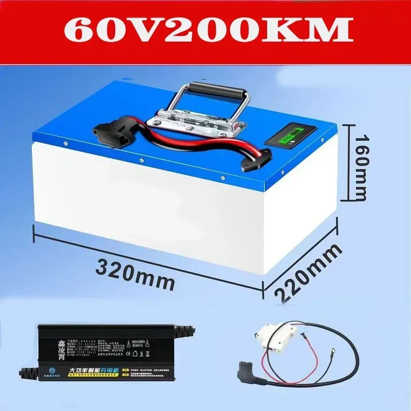 72V 60V 48V Lithium Battery Su - 60V 50Ah Electric Scooter Battery recension och pris