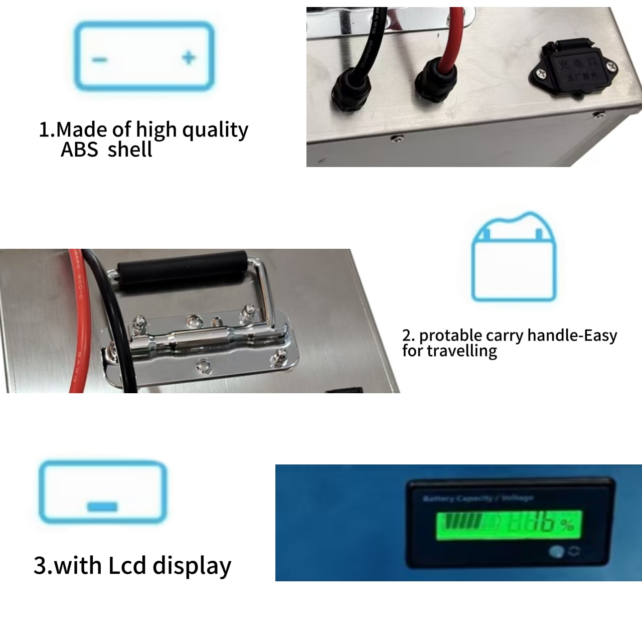 72V 60Ah 60A Lithium Lifepo4 R - 72V 40Ah Lifepo4 Battery Pack recension och pris