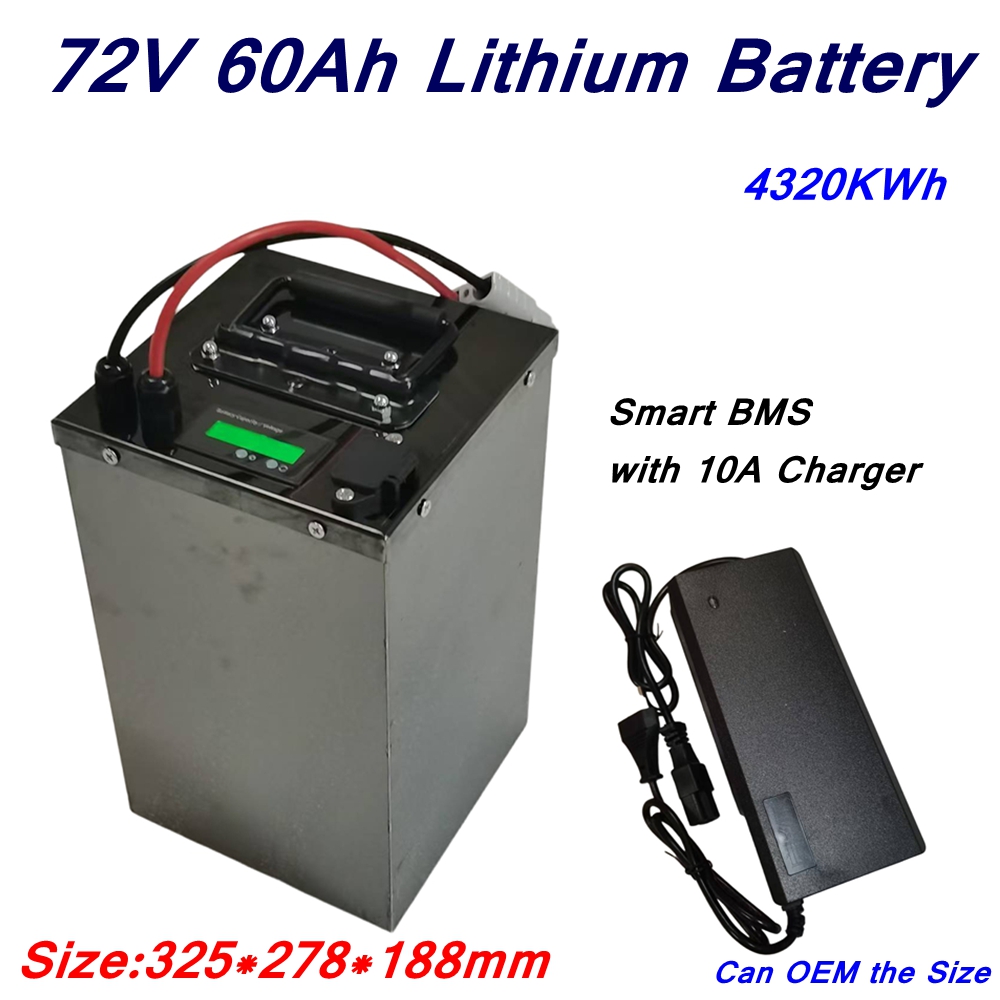 20S 72v 60Ah li-ion lithium po - 72V 40Ah Lifepo4 Battery Pack recension och pris