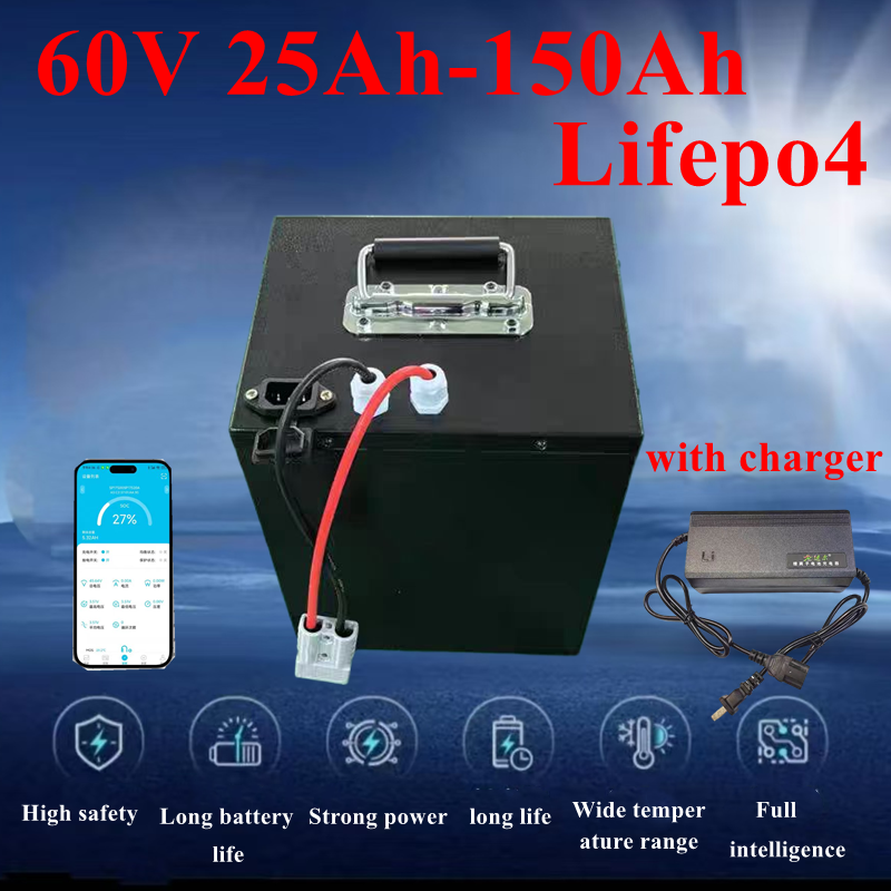 100Ah 60V 60Ah 80Ah 30Ah 60V 4 - 60V 50Ah Electric Scooter Battery recension och pris