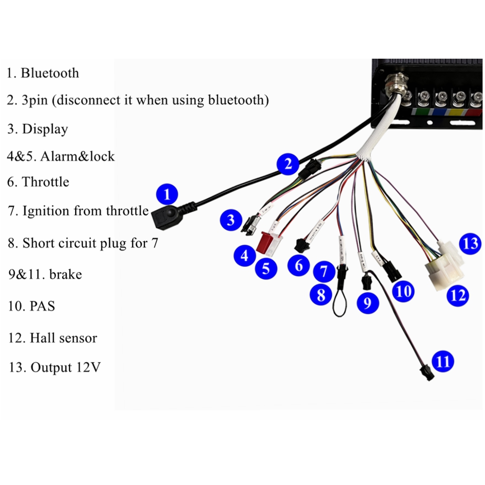 Sabvoton V2 72V 200A/150A/100A - 72V 100A Sabvoton Controller recension och pris