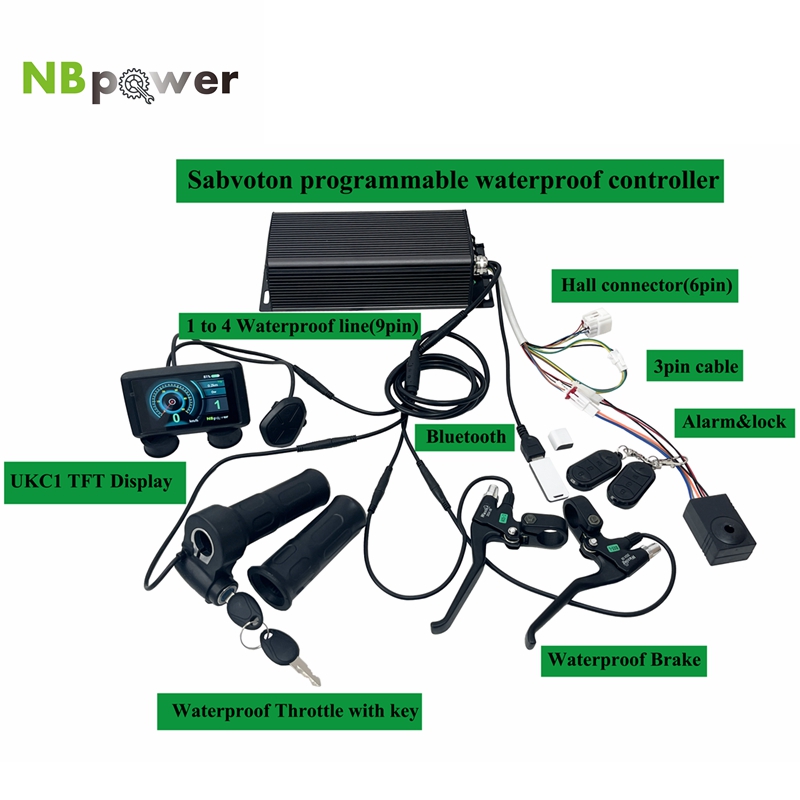 Programmable Sabvoton SVMC 72V - 72V 100A Sabvoton Controller recension och pris