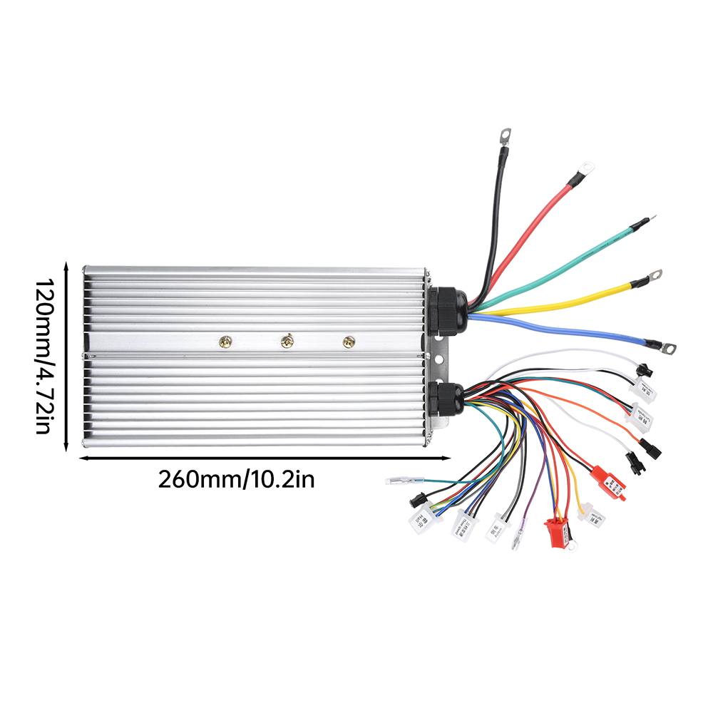 48V 60V 72V 84V 5000W Brushles - 72V 100A Sabvoton Controller recension och pris