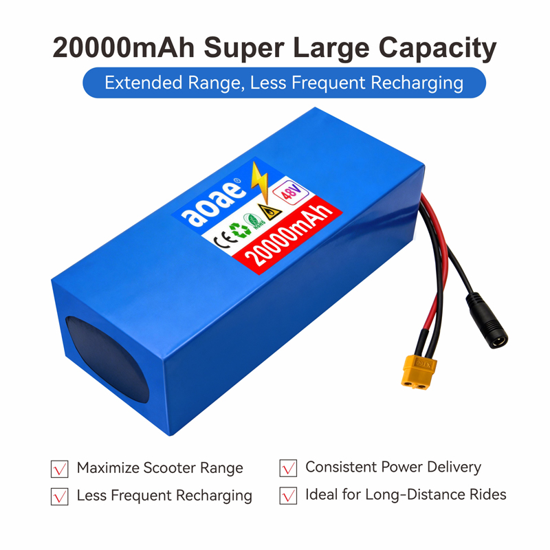 48V Electric Scooter Battery 1 - 60V 50Ah Electric Scooter Battery recension och pris