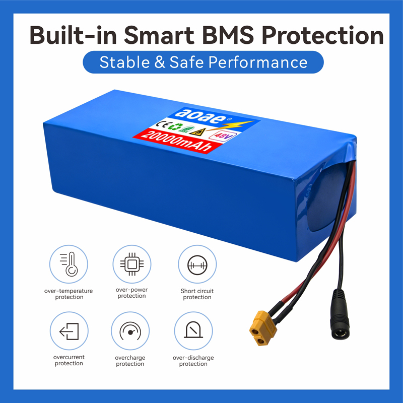 48V Electric Scooter Battery 1 - 60V 50Ah Electric Scooter Battery recension och pris