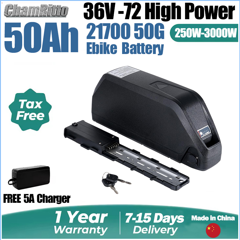 48V 30AH Electric Bike Battery - 72V 50Ah 21700 Lithium Battery recension och pris