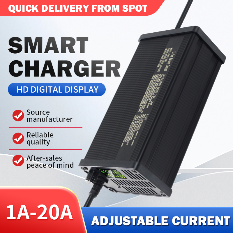 72V Adjustable Lithium Battery - 72V 15A Fast Charger recension och pris
