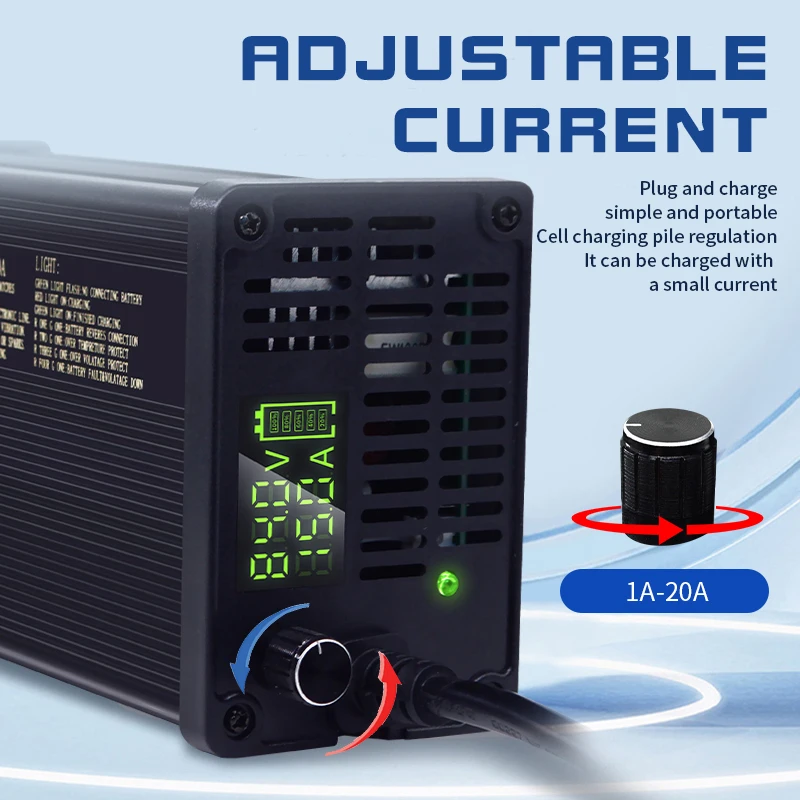 72V Adjustable Lithium Battery - 72V 15A Fast Charger recension och pris