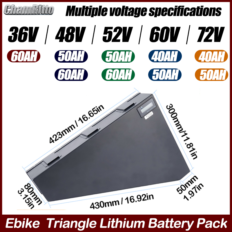 Electric Bicycle 60v72v 3000w  - 72V 50Ah 21700 Lithium Battery recension och pris