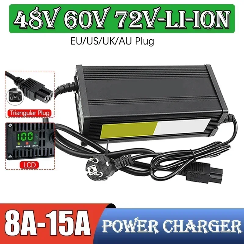 48V 60V 72V Electric Vehicle L - 72V 15A Fast Charger recension och pris