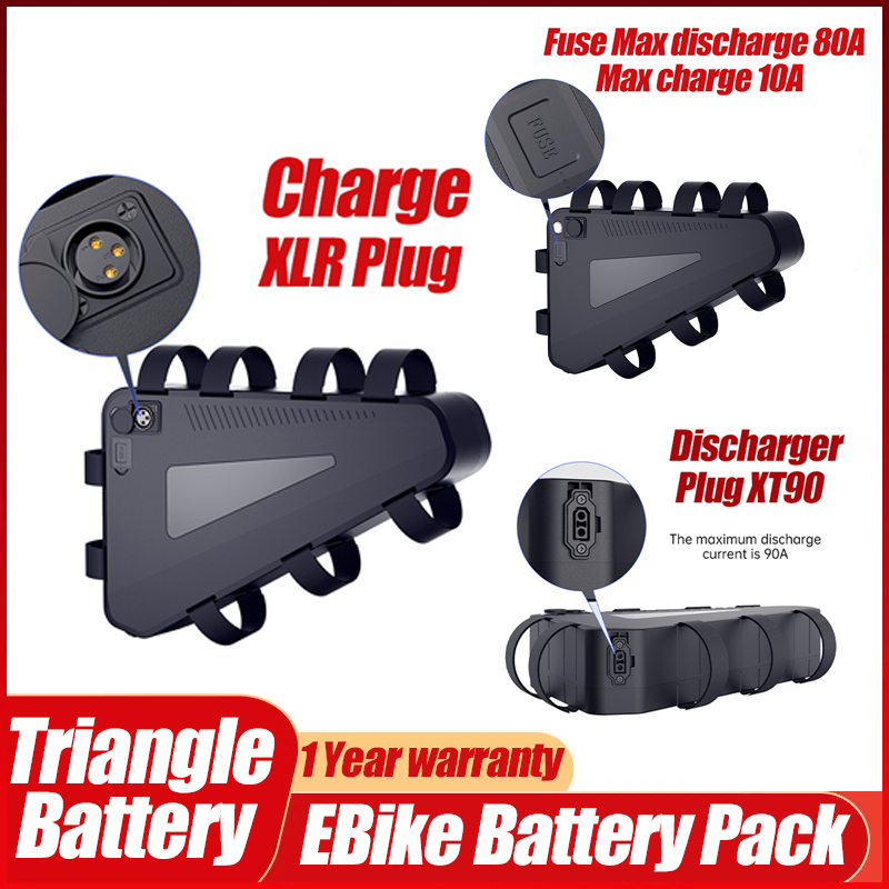 Electric Bicycle 36v 48v 52v 2 - 72V 50Ah 21700 Lithium Battery recension och pris