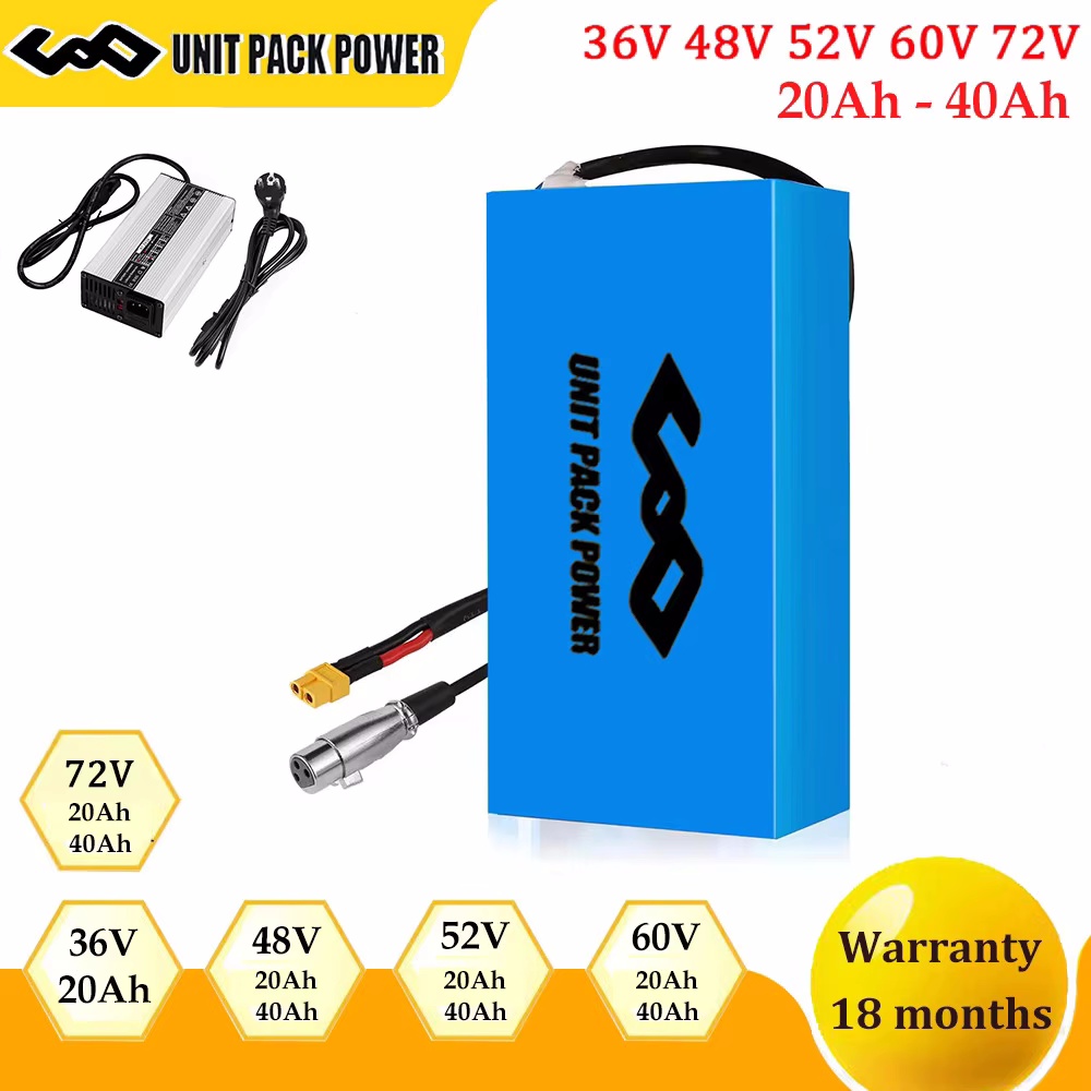 48V 40Ah 60V 72V Ebike Batteri - 72V 40Ah Lifepo4 Battery Pack recension och pris